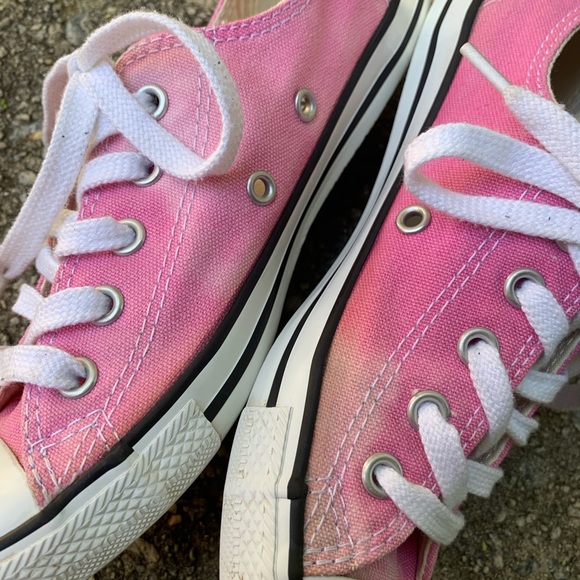 Acid Washed Pink Converse - Picture 4 of 7